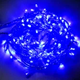 ECOLA LED 220V IP44 Нить 10м 160Led Синий Blue Светильники